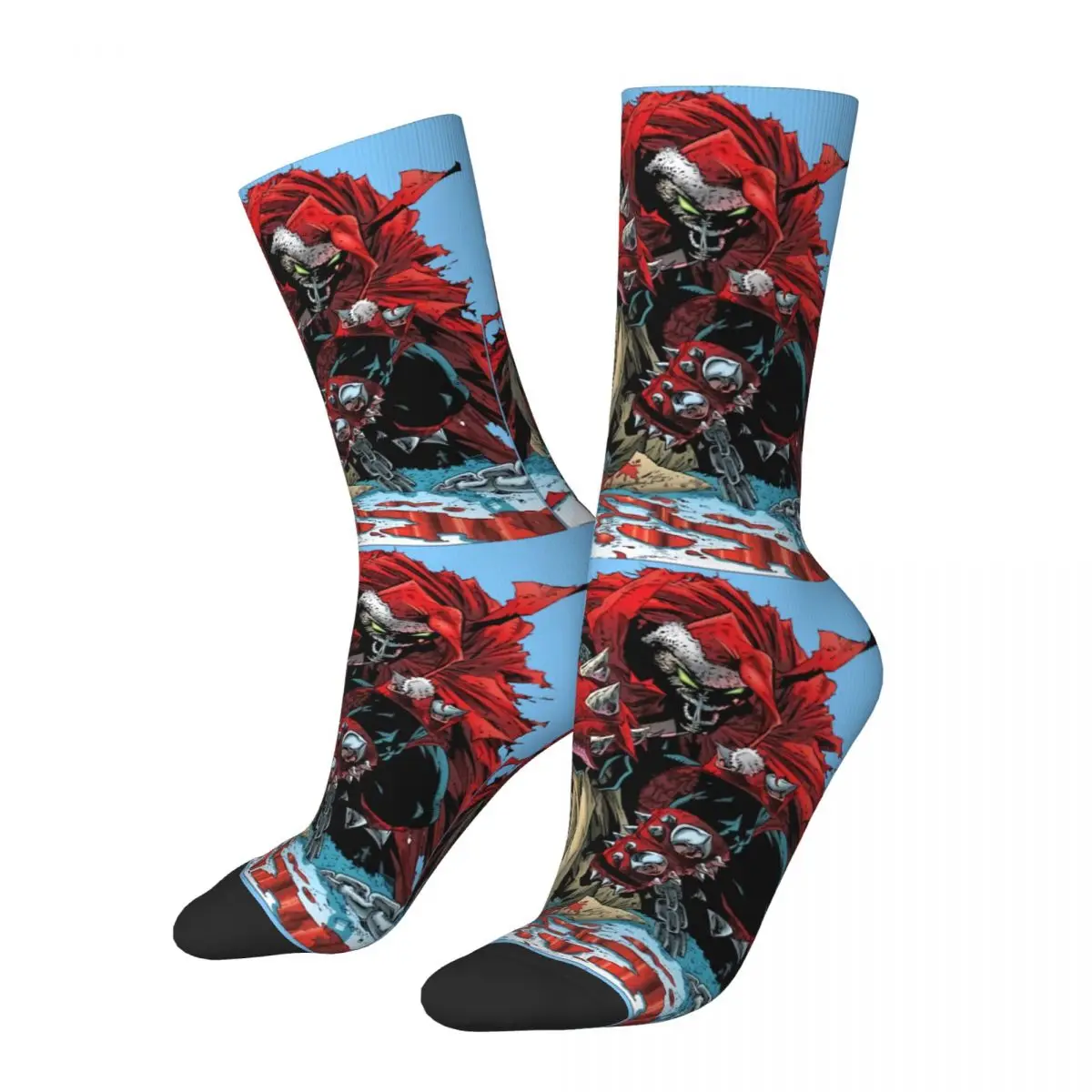 Hip Hop Retro Zpau Horror Crazy Men's compression Socks Unisex Spawn Comic Film Street Style Seamless Printed Funny Crew Sock
Hip Hop Retro Zpau Horror Crazy Men's compression Socks Unisex Spawn Comic Film Street Style Seamless Printed Funny Crew Sock