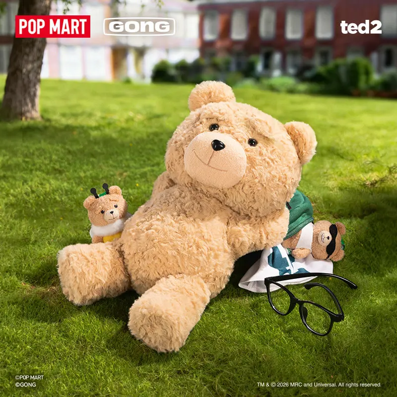 POP MART GONG TED2 HOT NERD TED Series Plush Doll Anime Figure Ornament Collection Cute Toys Gift
POP MART GONG TED2 HOT NERD TED Series Plush Doll Anime Figure Ornament Collection Cute Toys Gift