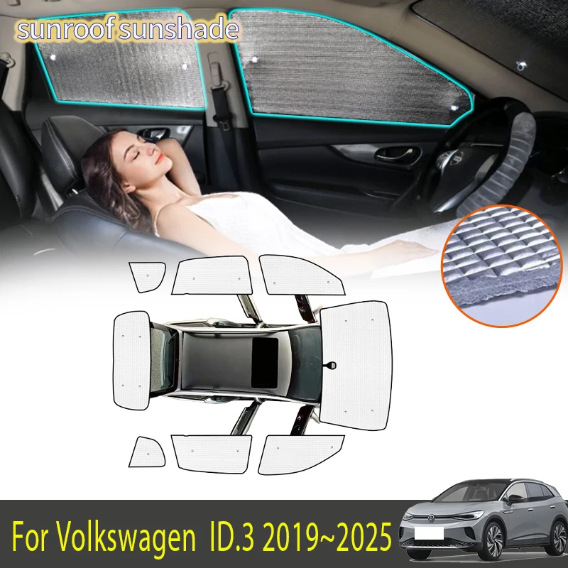 For Volkswagen VW ID.3 E11 E12 2019~2025 2021 2022 Accessories Sun Shade Sunshade Windshield Side Window Privacy Shading Part
For Volkswagen VW ID.3 E11 E12 2019~2025 2021 2022 Accessories Sun Shade Sunshade Windshield Side Window Privacy Shading Part