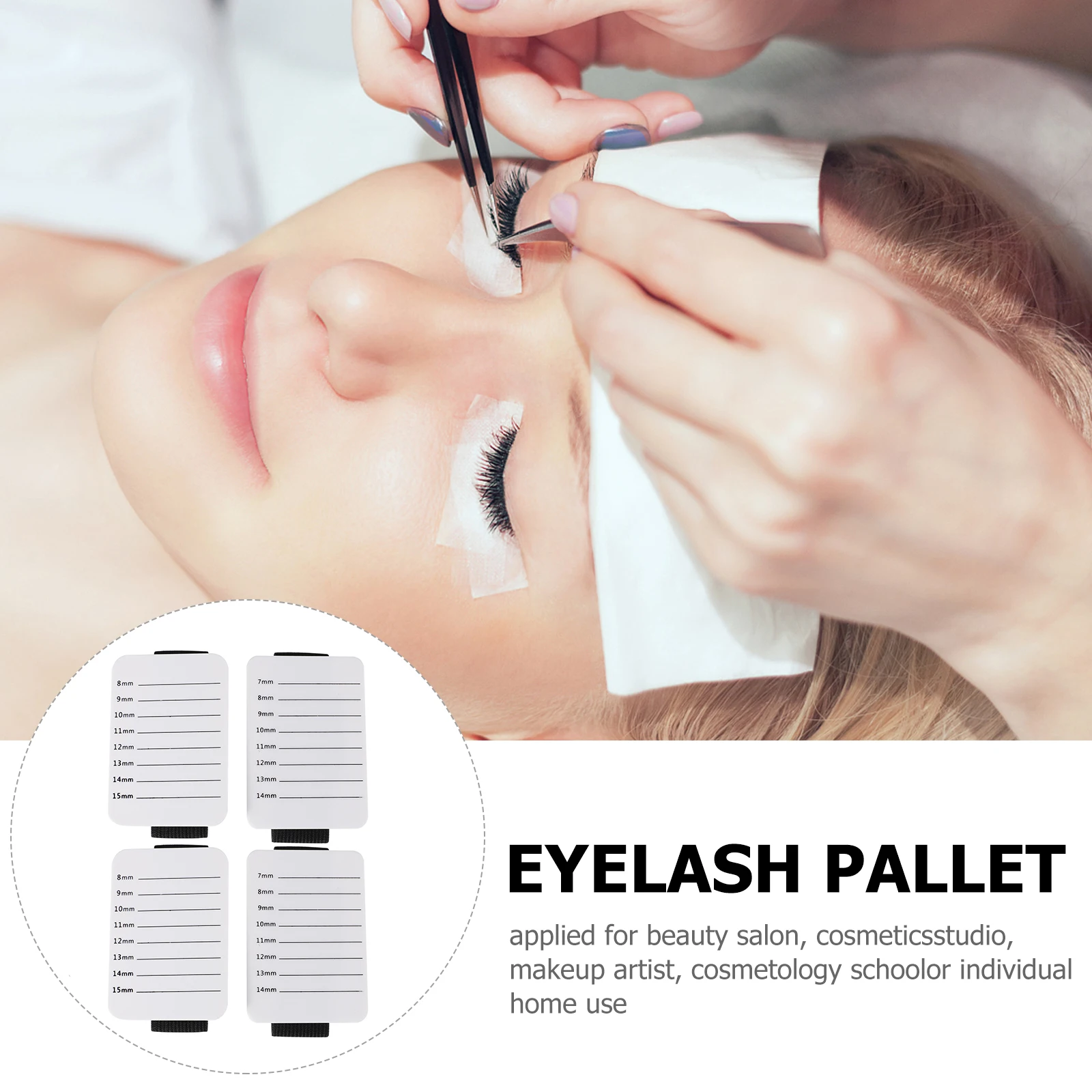 4pcs Eyelash Pallet Holder Tray Hand Strap Adjustable Lightweight Durable Easy Carry For Lash Extensions Lash Extension Tray
4pcs Eyelash Pallet Holder Tray Hand Strap Adjustable Lightweight Durable Easy Carry For Lash Extensions Lash Extension Tray