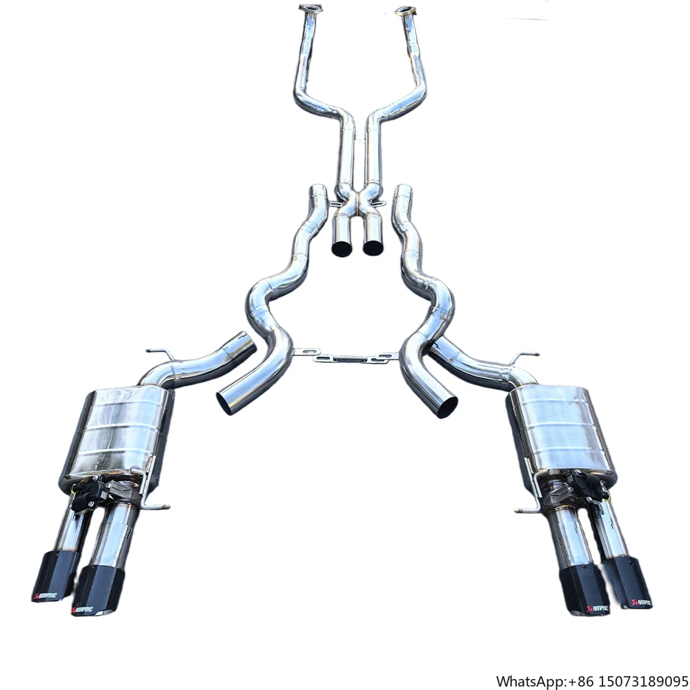 Exhaust System for M5 F10/F15 4.4T Muffler Electronic Valve Catback Exhaust Pipe
Exhaust System for M5 F10/F15 4.4T Muffler Electronic Valve Catback Exhaust Pipe