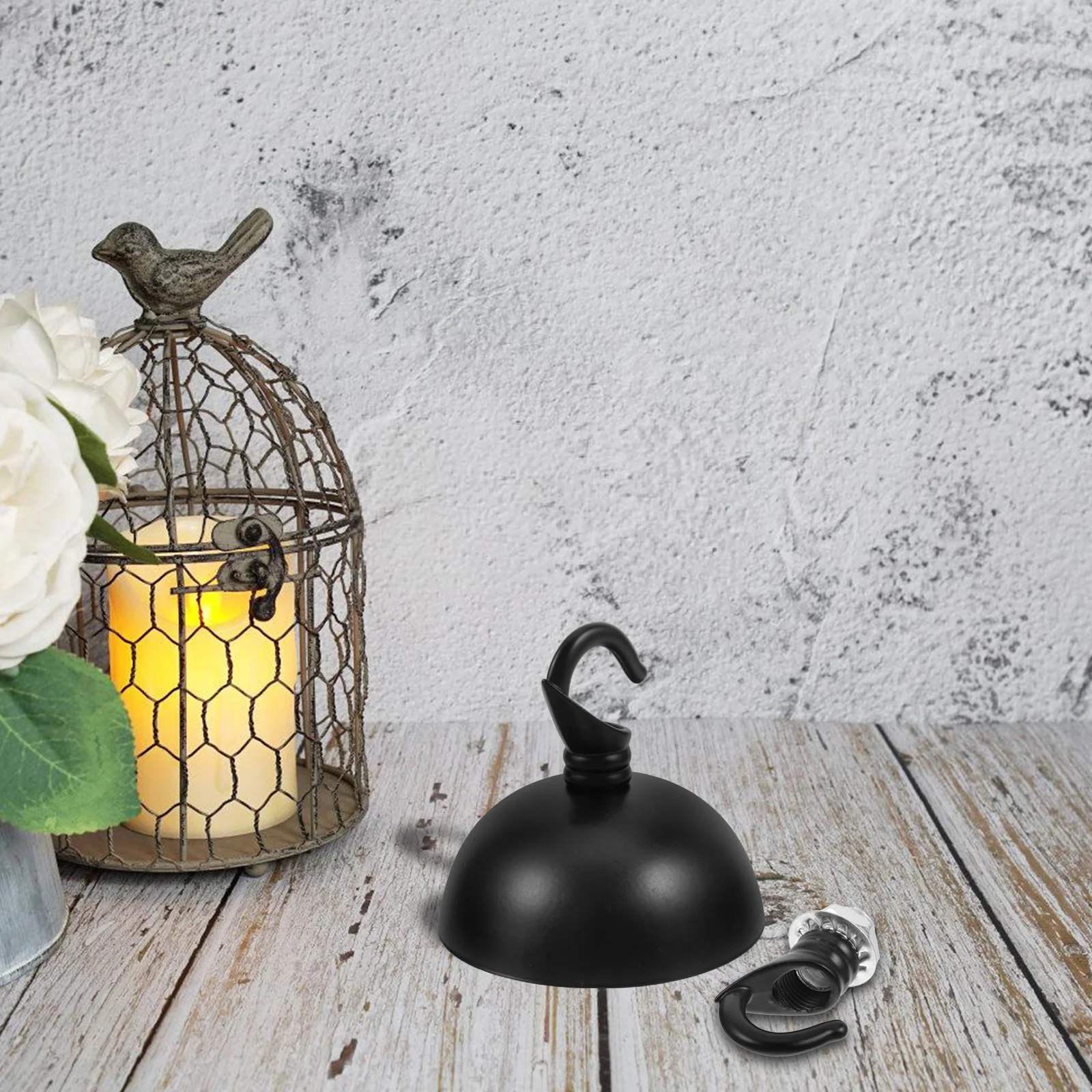 6 Pcs Heavy Duty Hooks Open Ceiling Light Branches Hangers Black Fixture Holder Parts
6 Pcs Heavy Duty Hooks Open Ceiling Light Branches Hangers Black Fixture Holder Parts