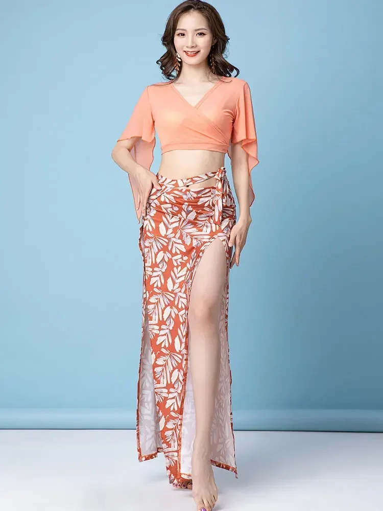 Корейские костюмы для танца живота для женщин, длинная юбка, тренировочный костюм богини для восточных танцев для женщин, танцевальная одежда, тренировочный наряд
Корейские костюмы для танца живота для женщин, длинная юбка, тренировочный костюм богини для восточных танцев для женщин, танцевальная одежда, тренировочный наряд