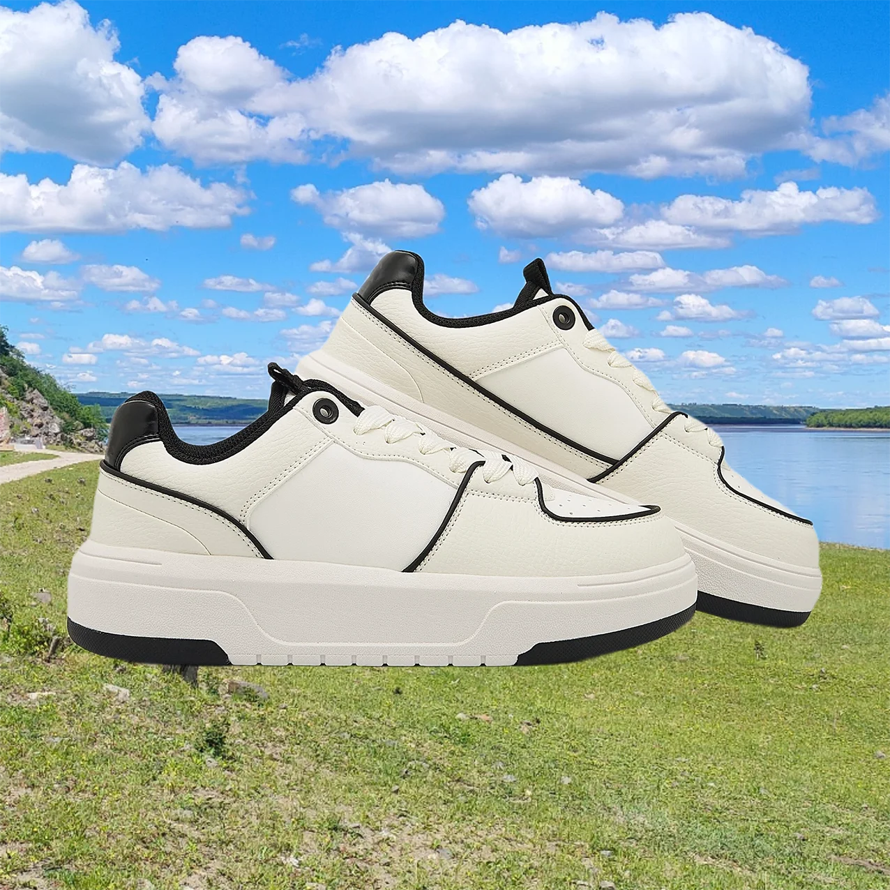 Повседневная обувь в парном стиле. Модные белые туфли. Модные стили. Подходит для повседневных путешествий и повседневной носки. Удобно носить.
Повседневная обувь в парном стиле. Модные белые туфли. Модные стили. Подходит для повседневных путешествий и повседневной носки. Удобно носить.