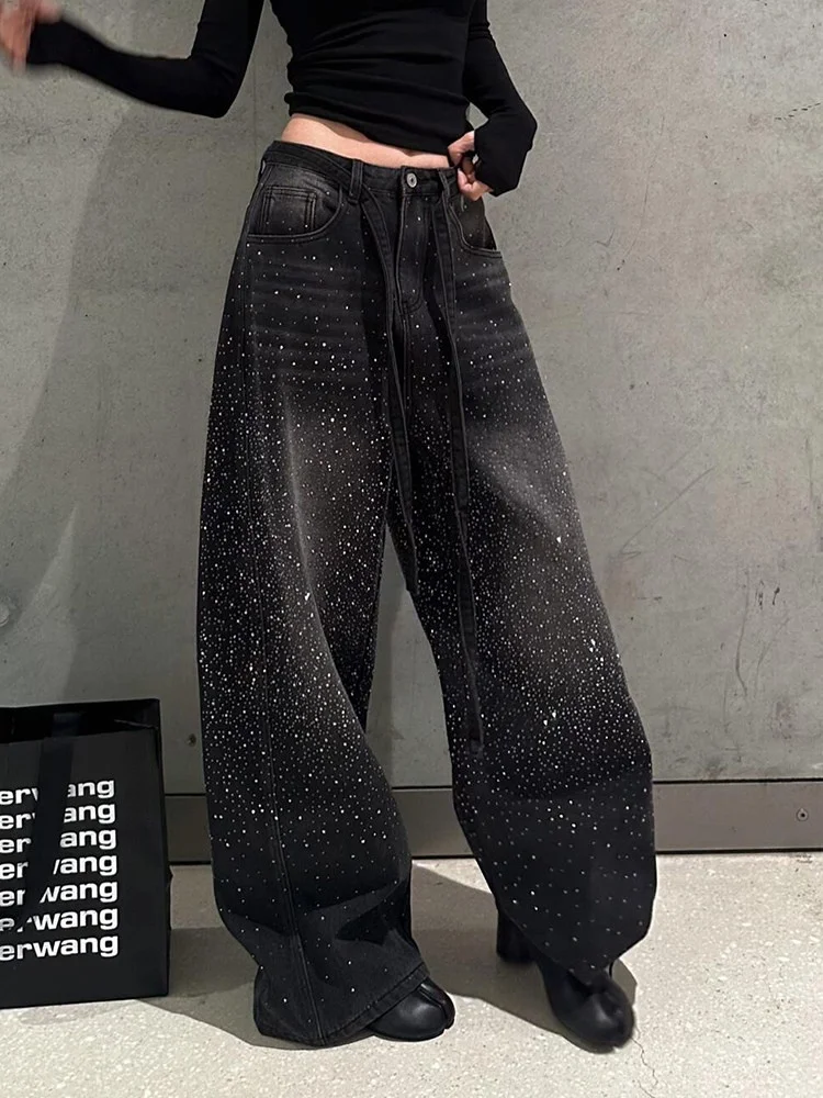 Black Heavy Duty Vintage Jeans Women's High Waist Patchwork Drag Floor Design Slimming Rare Long Bootcut Pants
Black Heavy Duty Vintage Jeans Women's High Waist Patchwork Drag Floor Design Slimming Rare Long Bootcut Pants