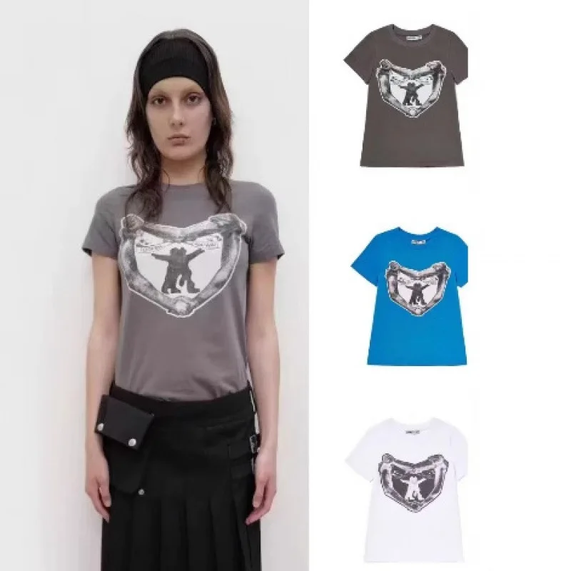 Spring Summer New Openyy Floral Print Slim Fit Versatile ort Sve T irt Women's round Ne Casual Polyester Top
Spring Summer New Openyy Floral Print Slim Fit Versatile ort Sve T irt Women's round Ne Casual Polyester Top