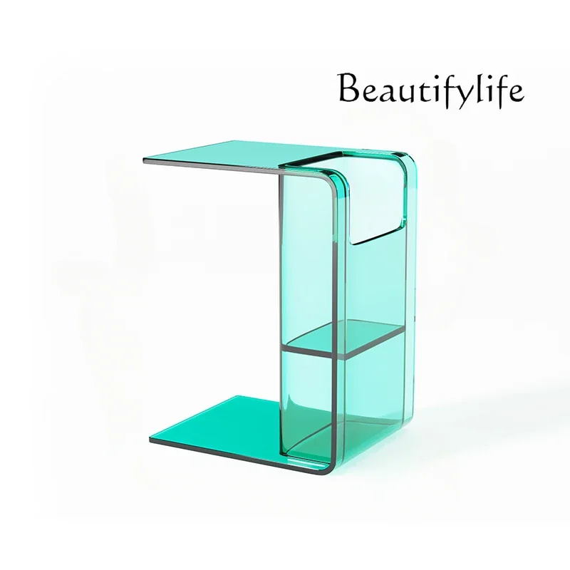 Light luxury sofa acrylic transparent color side table mobile small coffee table creative corner table
Light luxury sofa acrylic transparent color side table mobile small coffee table creative corner table