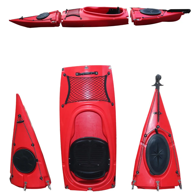 Modular Single Seat Sea Kayak 1-Person Capacity Surfing Detachable Canoe Touring Solo Kajak Large Fish Storage for Rental
Modular Single Seat Sea Kayak 1-Person Capacity Surfing Detachable Canoe Touring Solo Kajak Large Fish Storage for Rental