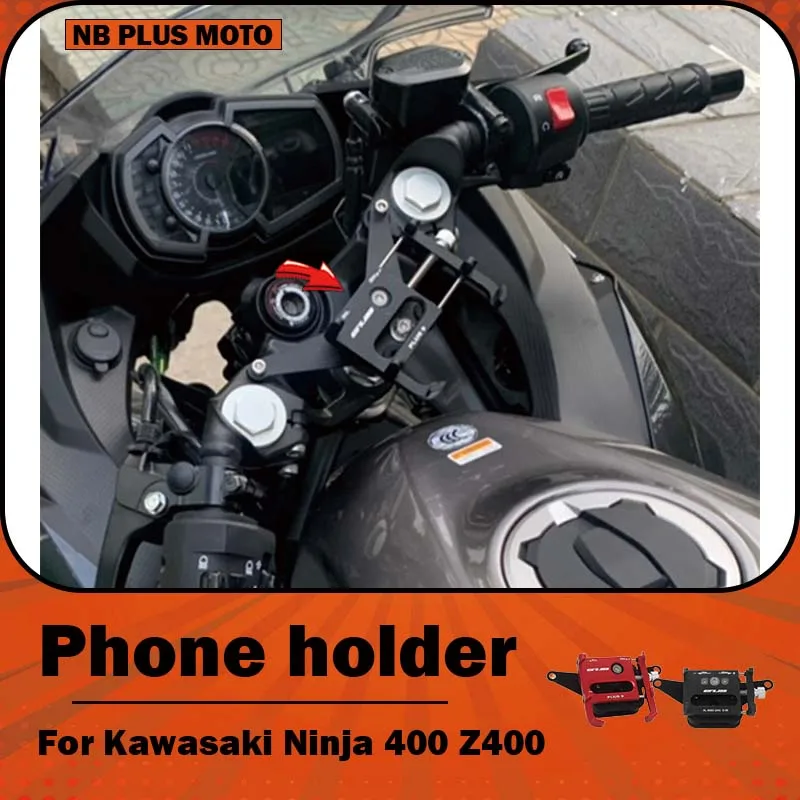 【Premium】For Kawasaki Ninja 400 Z400 motorcycle modified aluminum alloy phone holder and sports camera mount NINJA
【Premium】For Kawasaki Ninja 400 Z400 motorcycle modified aluminum alloy phone holder and sports camera mount NINJA