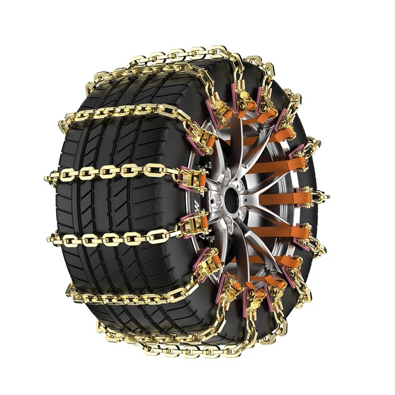 New Arrival Winter Snow Anti Slip Tire Chains Universal for Sedan SUV Off-road Vehicle Safe Traction Grip for Icy Snow Road
New Arrival Winter Snow Anti Slip Tire Chains Universal for Sedan SUV Off-road Vehicle Safe Traction Grip for Icy Snow Road
