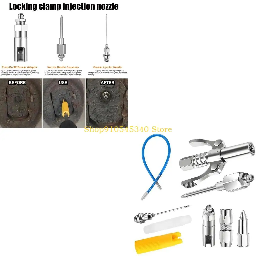 U2JA Automotive and Machinery Grease Nozzle 90 Degree for Optimally Reach
U2JA Automotive and Machinery Grease Nozzle 90 Degree for Optimally Reach