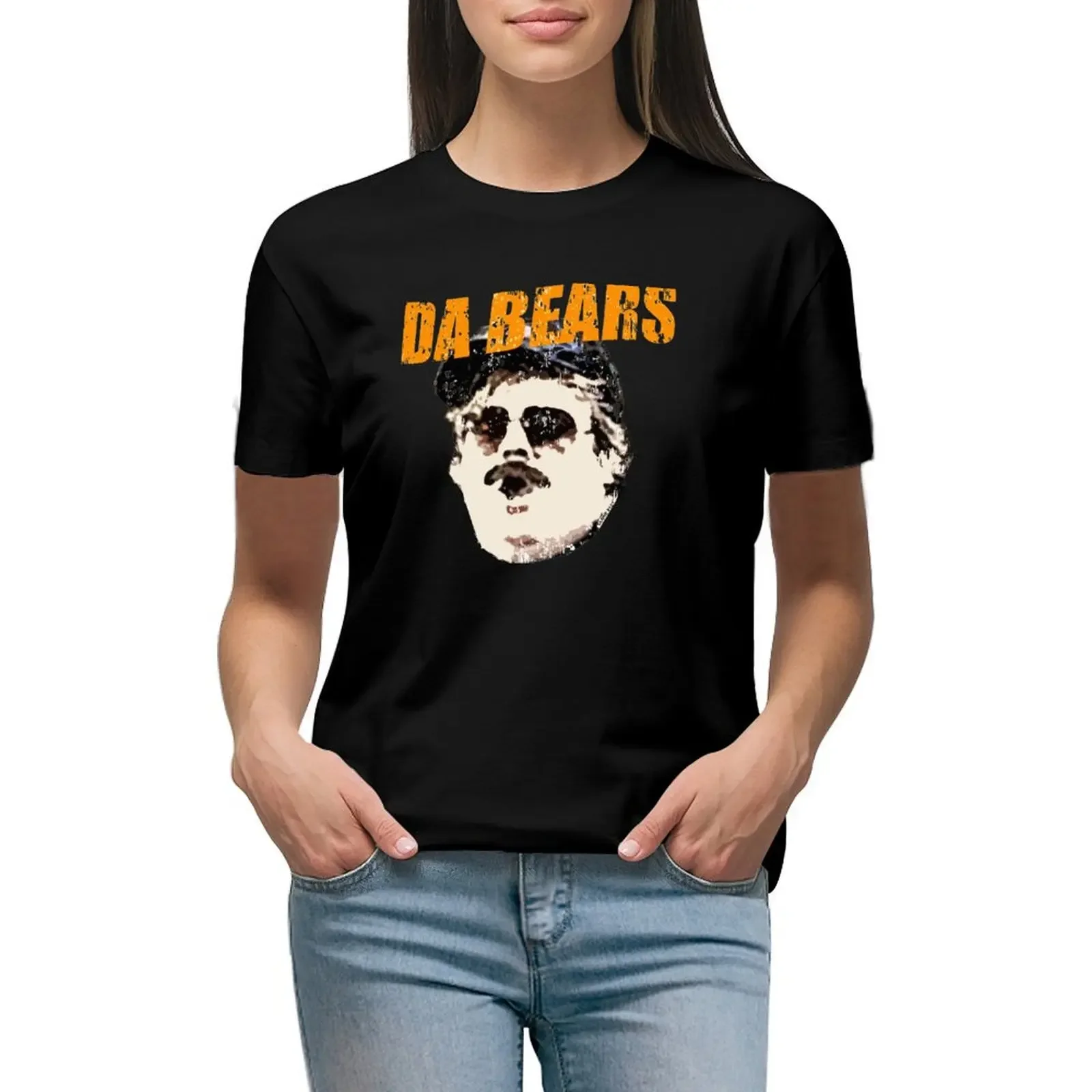 Retro Da Bears Parody T-shirt animal print shirt for girls summer top cute tops white t shirts for Women
Retro Da Bears Parody T-shirt animal print shirt for girls summer top cute tops white t shirts for Women