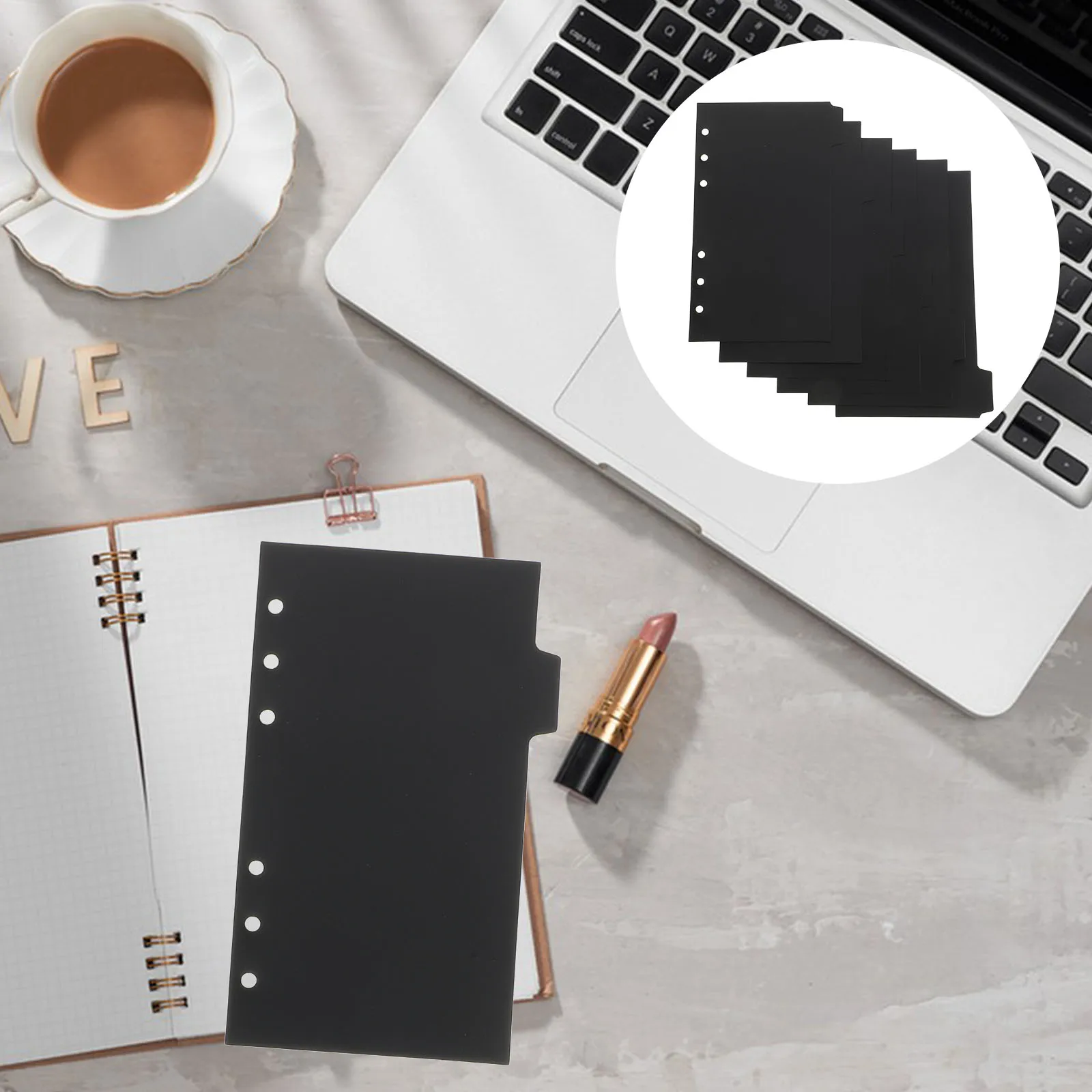 3pcs Binder Notepad Tabs Plastic Page Markers Index Dividers For Notebook Office School Loose Leaf File Organizer
3pcs Binder Notepad Tabs Plastic Page Markers Index Dividers For Notebook Office School Loose Leaf File Organizer