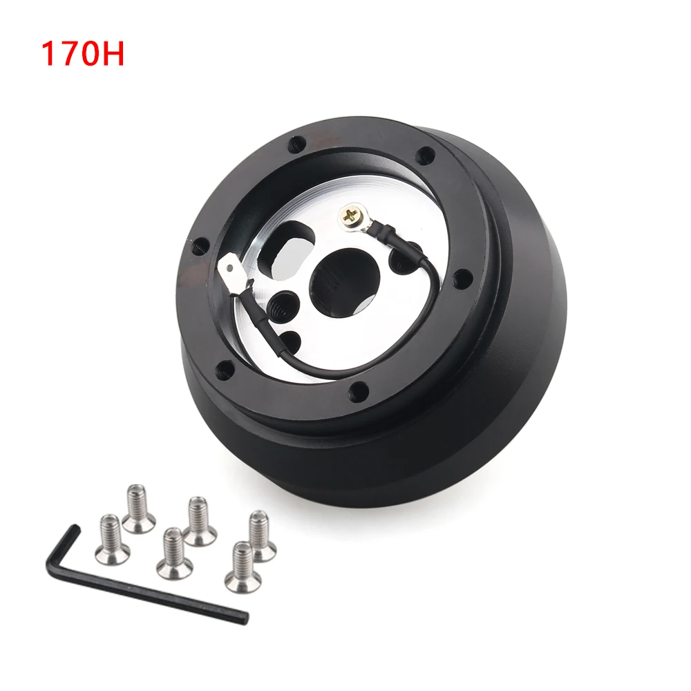 Адаптер короткой ступицы рулевого колеса 170H черного цвета для DODGE, GMC, CHEVY, JEEP
Адаптер короткой ступицы рулевого колеса 170H черного цвета для DODGE, GMC, CHEVY, JEEP