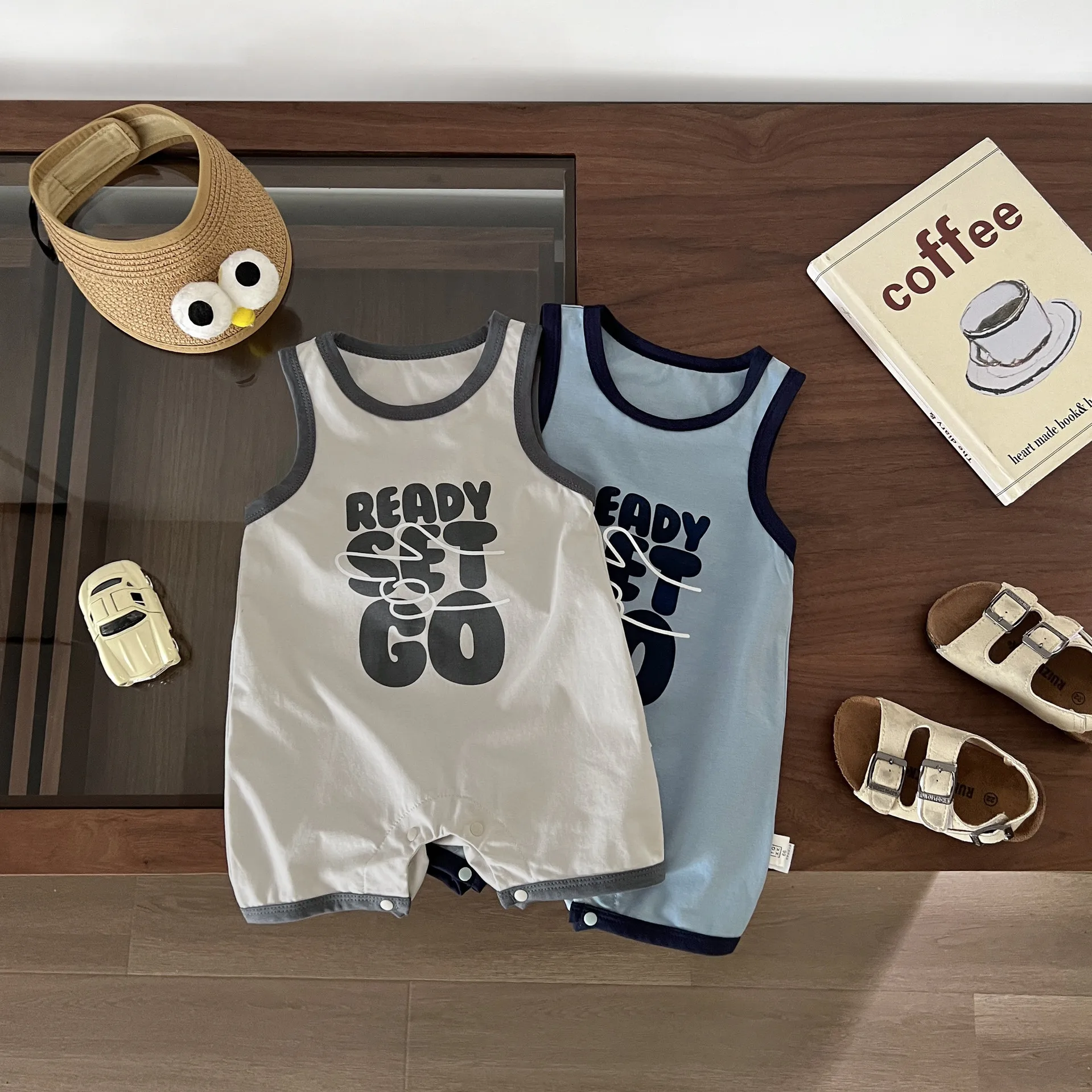2026 Summer New Baby Sleeveless Romper Cotton Infant Boy Girl Letter Print Casual Jumpsuit Thin Breathable Newborn Clothes 0-24M
2026 Summer New Baby Sleeveless Romper Cotton Infant Boy Girl Letter Print Casual Jumpsuit Thin Breathable Newborn Clothes 0-24M