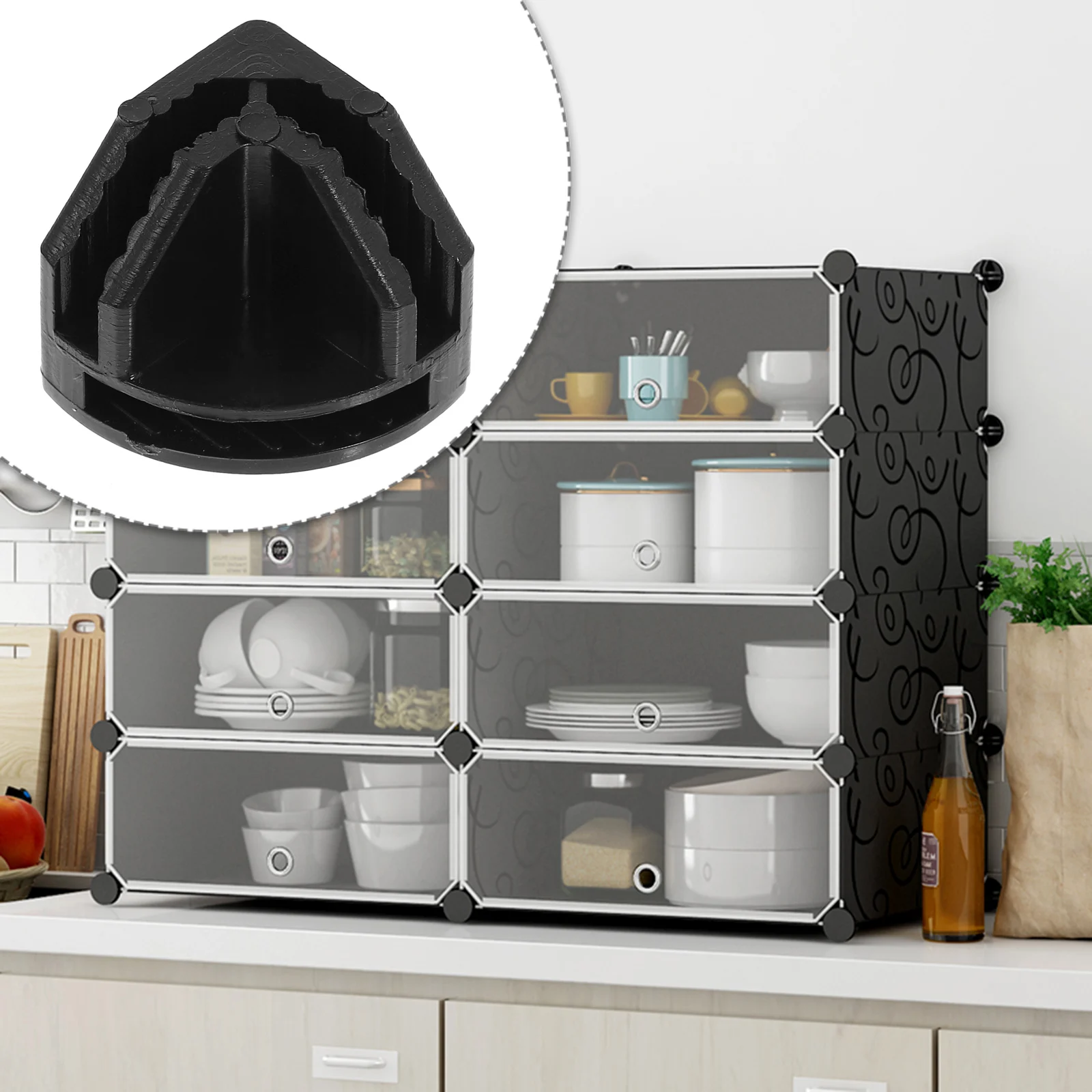 20 Pcs Snap Combination Cabinet Wardrobe Grid Cube Connectors Storage Accessories Shelf Corner Wire for Cubes Pp Foot Shelves
20 Pcs Snap Combination Cabinet Wardrobe Grid Cube Connectors Storage Accessories Shelf Corner Wire for Cubes Pp Foot Shelves