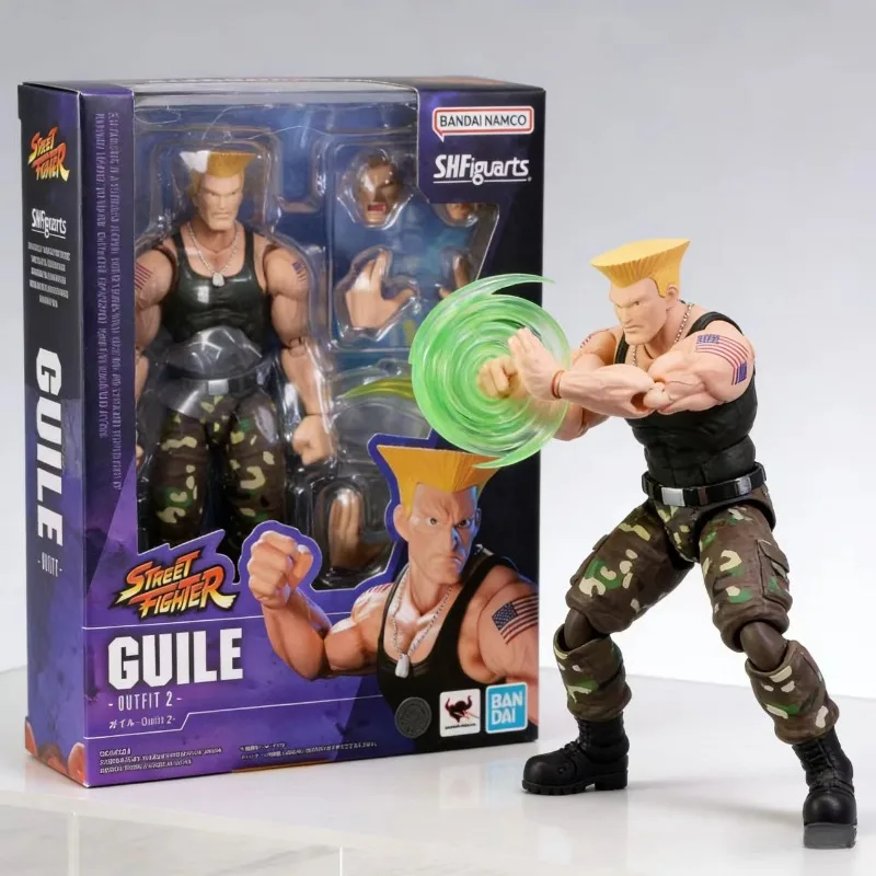 Bandai Genuine SHF Guile Street Fighter 6 SF6 U.S. Soldier Articulated Action Figure, In Stock, Gift for Boys, Collectible
Bandai Genuine SHF Guile Street Fighter 6 SF6 U.S. Soldier Articulated Action Figure, In Stock, Gift for Boys, Collectible