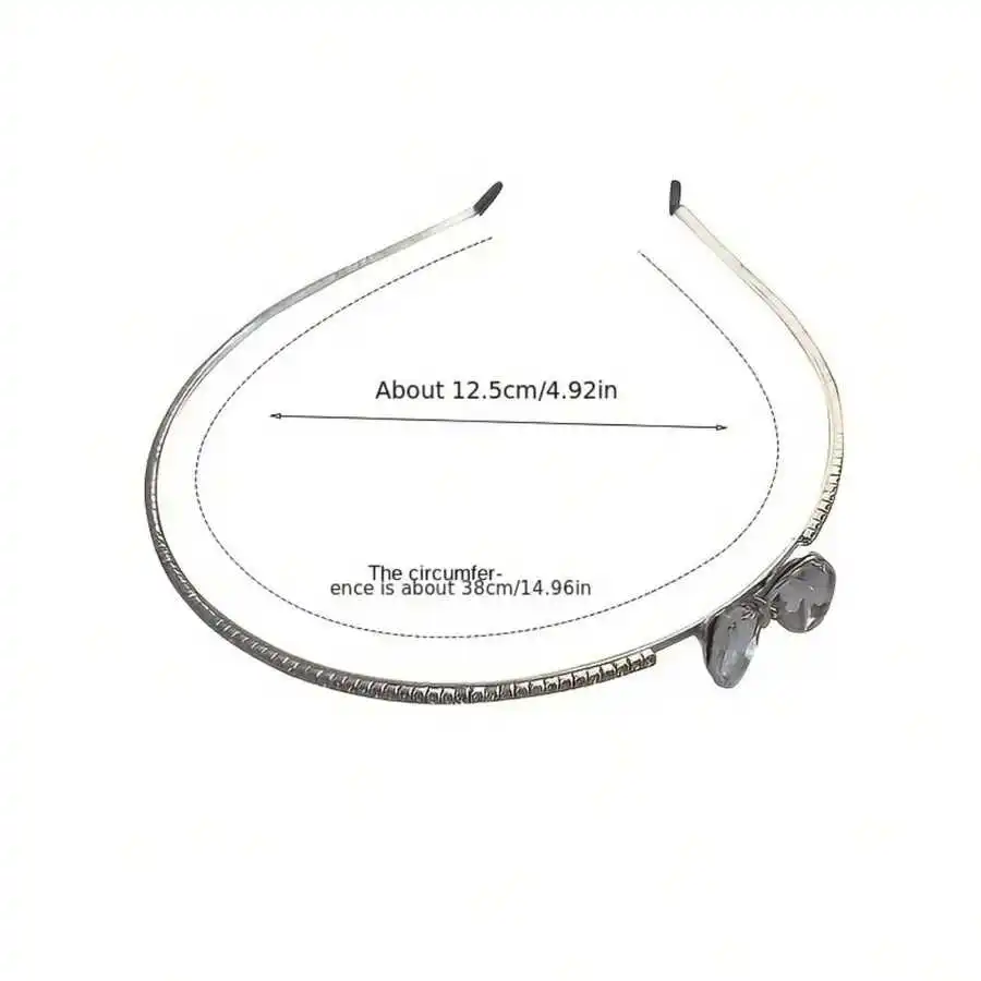 Elegant Minimalist Alloy Rhinestone Bow Headband For Women Summer Holiday Travel
Elegant Minimalist Alloy Rhinestone Bow Headband For Women Summer Holiday Travel