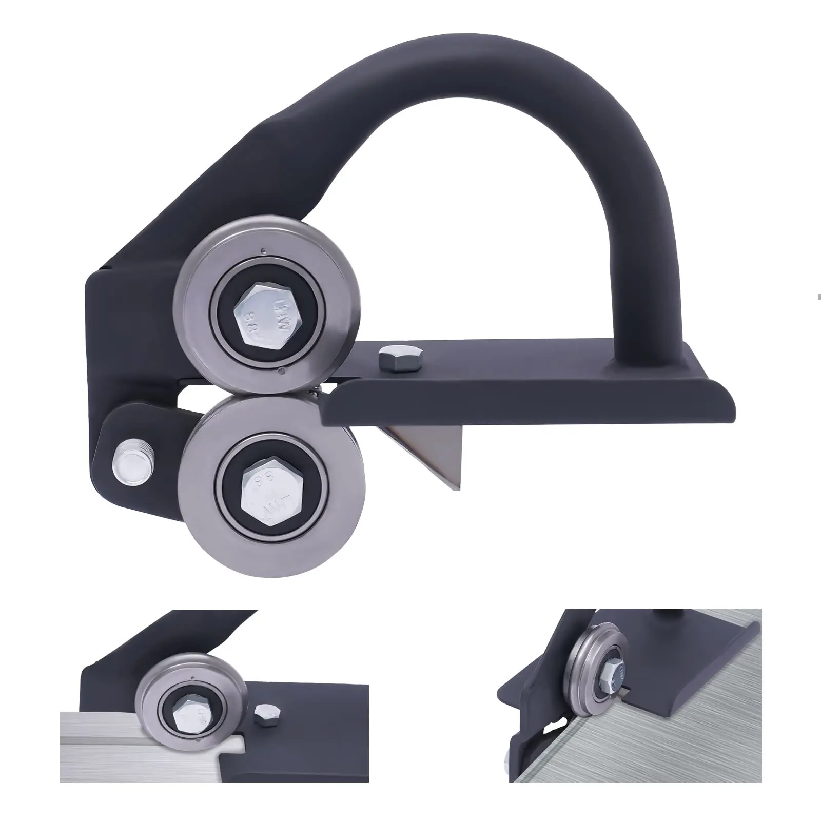 Ручной ролик для бисера, железный металлический ролик для бисера, портативный роликовый инструмент для бисера, подходит для пластинок ниже 0,6 мм/23Ga 
Ручной ролик для бисера, железный металлический ролик для бисера, портативный роликовый инструмент для бисера, подходит для пластинок ниже 0,6 мм/23Ga