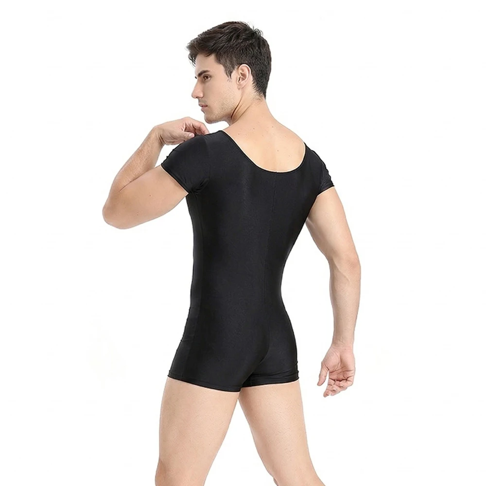 Men's Jumpsuit Dancewear Acrobatics Gymnastics Skin Fitness Suit Short Sleeve Straight Tights Spandex Workout Clothes Elasticity
Men's Jumpsuit Dancewear Acrobatics Gymnastics Skin Fitness Suit Short Sleeve Straight Tights Spandex Workout Clothes Elasticity