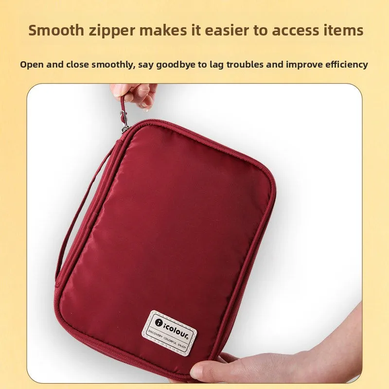 ICOLOUR Multifunctional Storage Pencil Bag Portable Lightweight Stationery Pouch for Storage Makeup Travel Organizer Bag
ICOLOUR Multifunctional Storage Pencil Bag Portable Lightweight Stationery Pouch for Storage Makeup Travel Organizer Bag