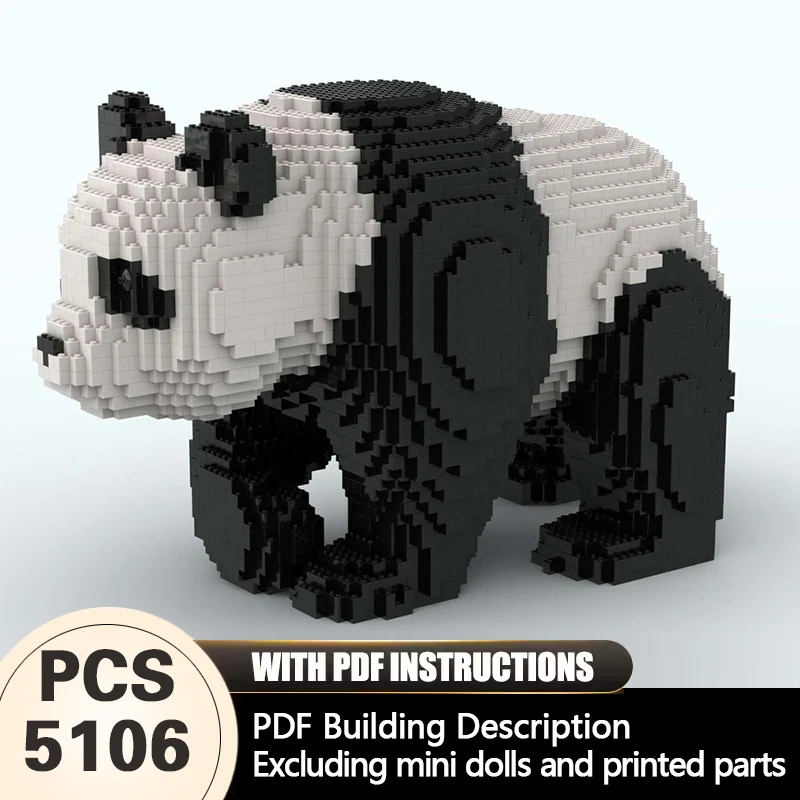 Creators Animal Series Model MOC Building Bricks Ailuropoda Modular Technology Gifts Holiday Assemble Children Toys Suit
Creators Animal Series Model MOC Building Bricks Ailuropoda Modular Technology Gifts Holiday Assemble Children Toys Suit