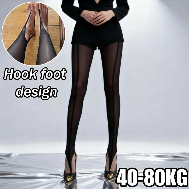 Vertical Line Black Fishnet Stockings Sheer Pantyhose Sexy Ins Style Pure Desire Super Thin Long Legs Mature Women
Vertical Line Black Fishnet Stockings Sheer Pantyhose Sexy Ins Style Pure Desire Super Thin Long Legs Mature Women