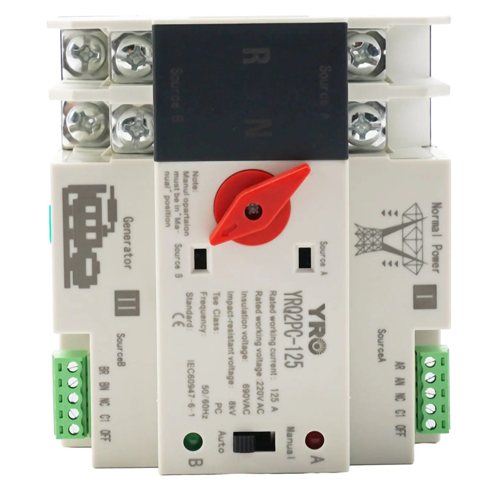 2022 Brand New Indoor & Outdoor Transfer Switch Changeover Switch Automatic Dual Power Transfer Switch AC 220V
2022 Brand New Indoor & Outdoor Transfer Switch Changeover Switch Automatic Dual Power Transfer Switch AC 220V