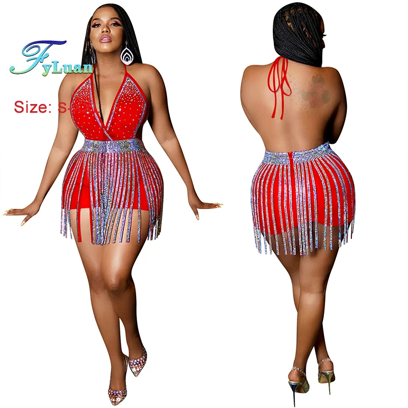 Summer Women Sexy V Neck Party Prom Short Jumpsuit Sets Summer Clothes Crop Top Tassel Skirt Matching Club Outfits Two Piece Set
Summer Women Sexy V Neck Party Prom Short Jumpsuit Sets Summer Clothes Crop Top Tassel Skirt Matching Club Outfits Two Piece Set