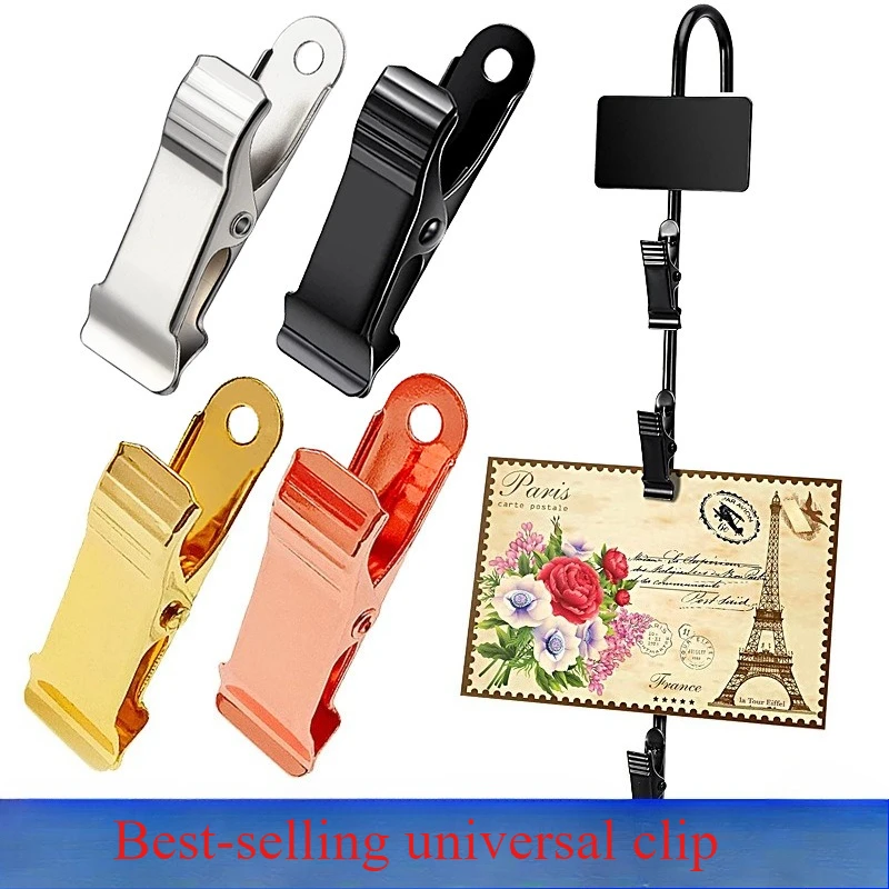 5/10pcs Metal Crocodile Clips Long Tail Electrophoresis Shelf Clips DIY Anti-Mouth Iron Accessories for Craft Projects
5/10pcs Metal Crocodile Clips Long Tail Electrophoresis Shelf Clips DIY Anti-Mouth Iron Accessories for Craft Projects