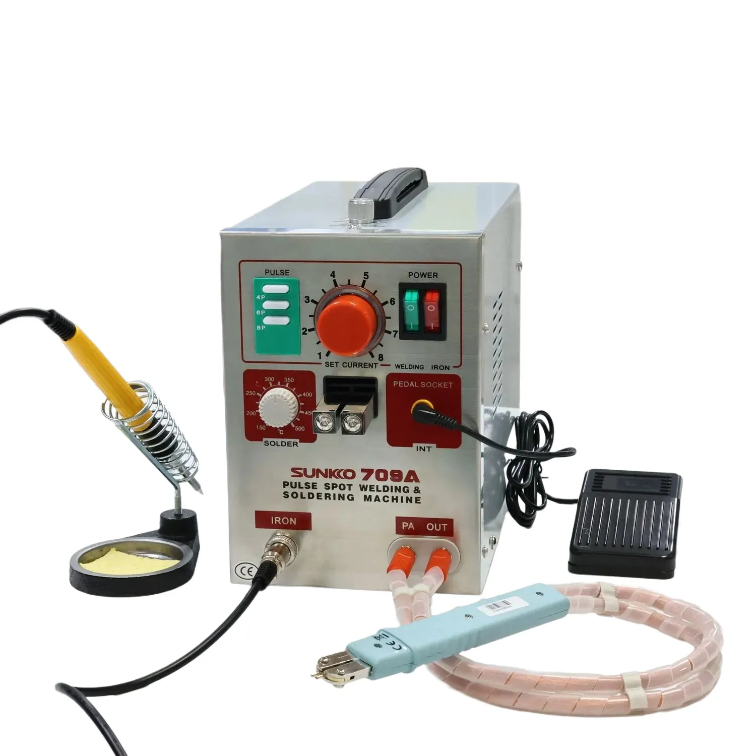 Best Selling SUNKKO 709A Portable Battery Spot Welders 18650 WELDING STATION Spot Welding Machine
Best Selling SUNKKO 709A Portable Battery Spot Welders 18650 WELDING STATION Spot Welding Machine