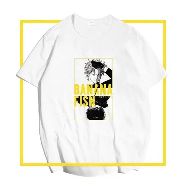 Banana Fish Anime Peripheral Two-dimensional Heavyweight Cotton Short-sleeve T-shirt unisex t shirt harajuku oversized t shirt
Banana Fish Anime Peripheral Two-dimensional Heavyweight Cotton Short-sleeve T-shirt unisex t shirt harajuku oversized t shirt
