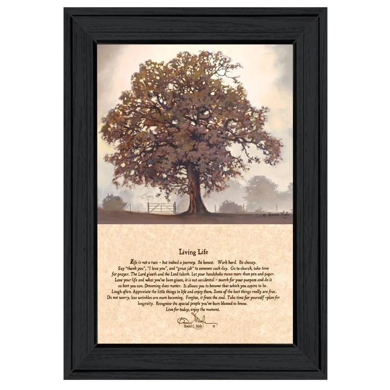 Living Life Framed Wall Art by Bonnie Mohr – Modern Home Decor for Living Room Bedroom Farmhouse Style
Living Life Framed Wall Art by Bonnie Mohr – Modern Home Decor for Living Room Bedroom Farmhouse Style
