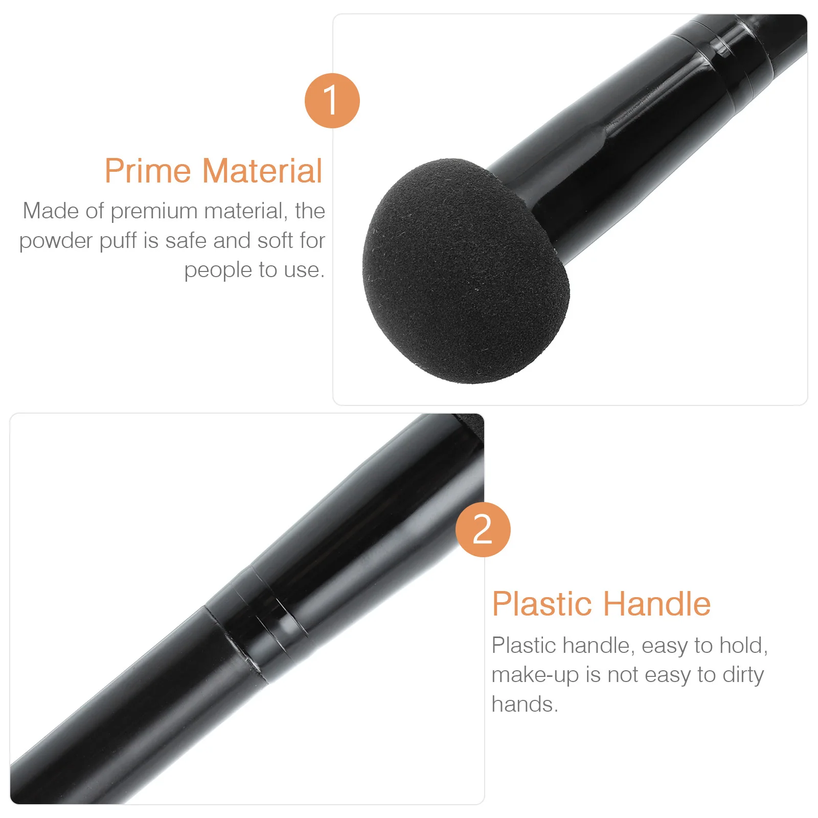 4Pcs Face Powder Puff Small Size Easy Grip Handle Makeup Puff for Cream Concealer Sunscreen Liquid Base Cosmetics Pad
4Pcs Face Powder Puff Small Size Easy Grip Handle Makeup Puff for Cream Concealer Sunscreen Liquid Base Cosmetics Pad