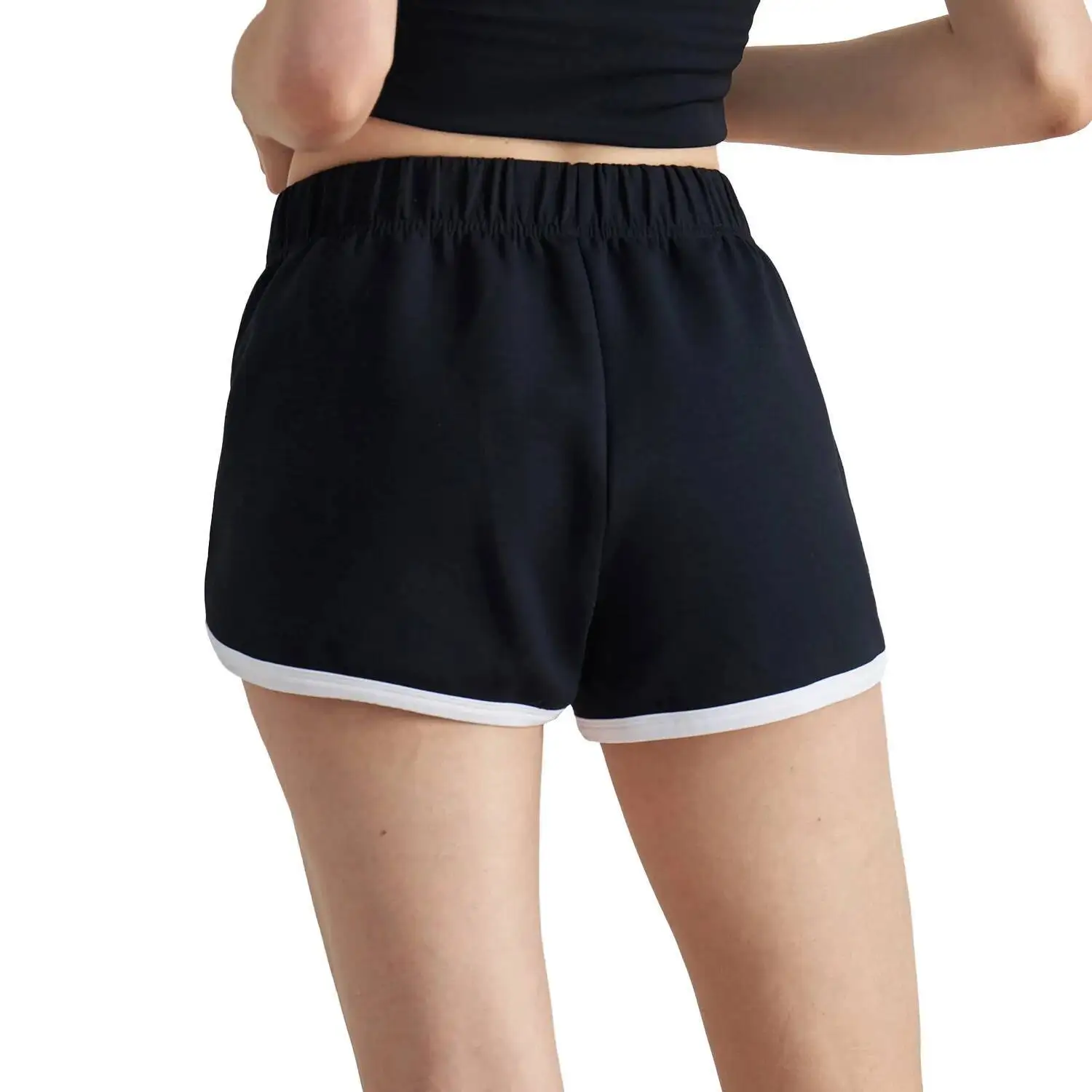 Spring And Summer New Retro Patchwork Contrasting Shorts Split Toe Wide Leg Sports Pants Womens Shorts
Spring And Summer New Retro Patchwork Contrasting Shorts Split Toe Wide Leg Sports Pants Womens Shorts