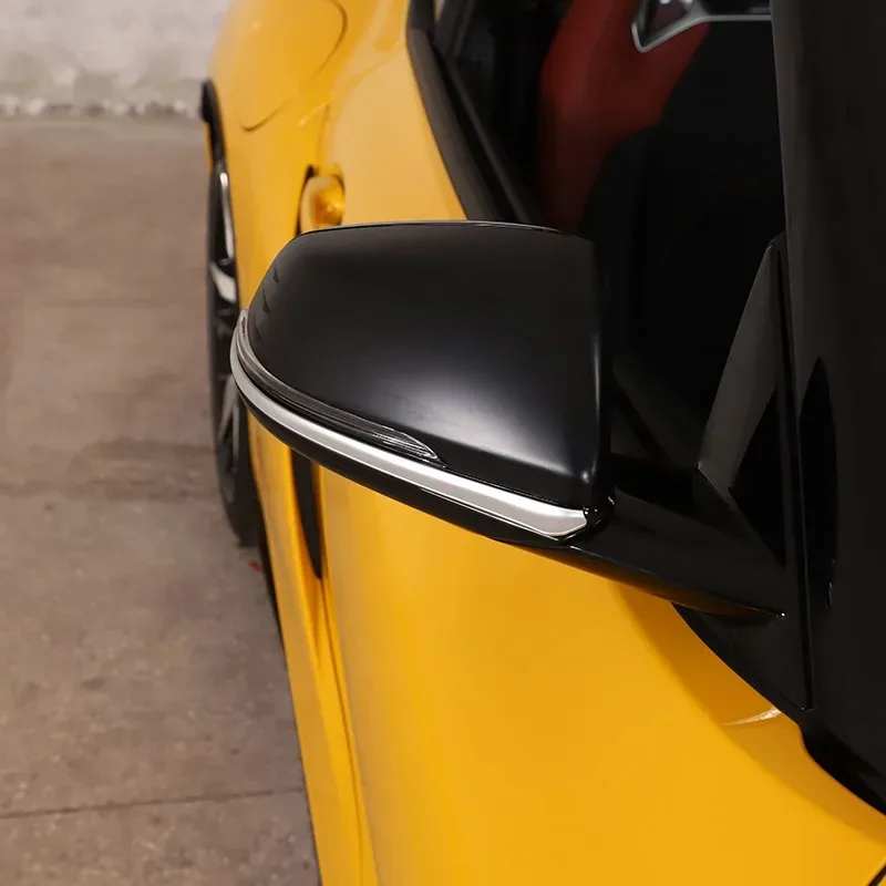 For Toyota GR Supra A90 MK5 2019-2026 ABS Carbon FiberCar Side Rearview Mirror Strips Trim Stickers Car Accessories
For Toyota GR Supra A90 MK5 2019-2026 ABS Carbon FiberCar Side Rearview Mirror Strips Trim Stickers Car Accessories