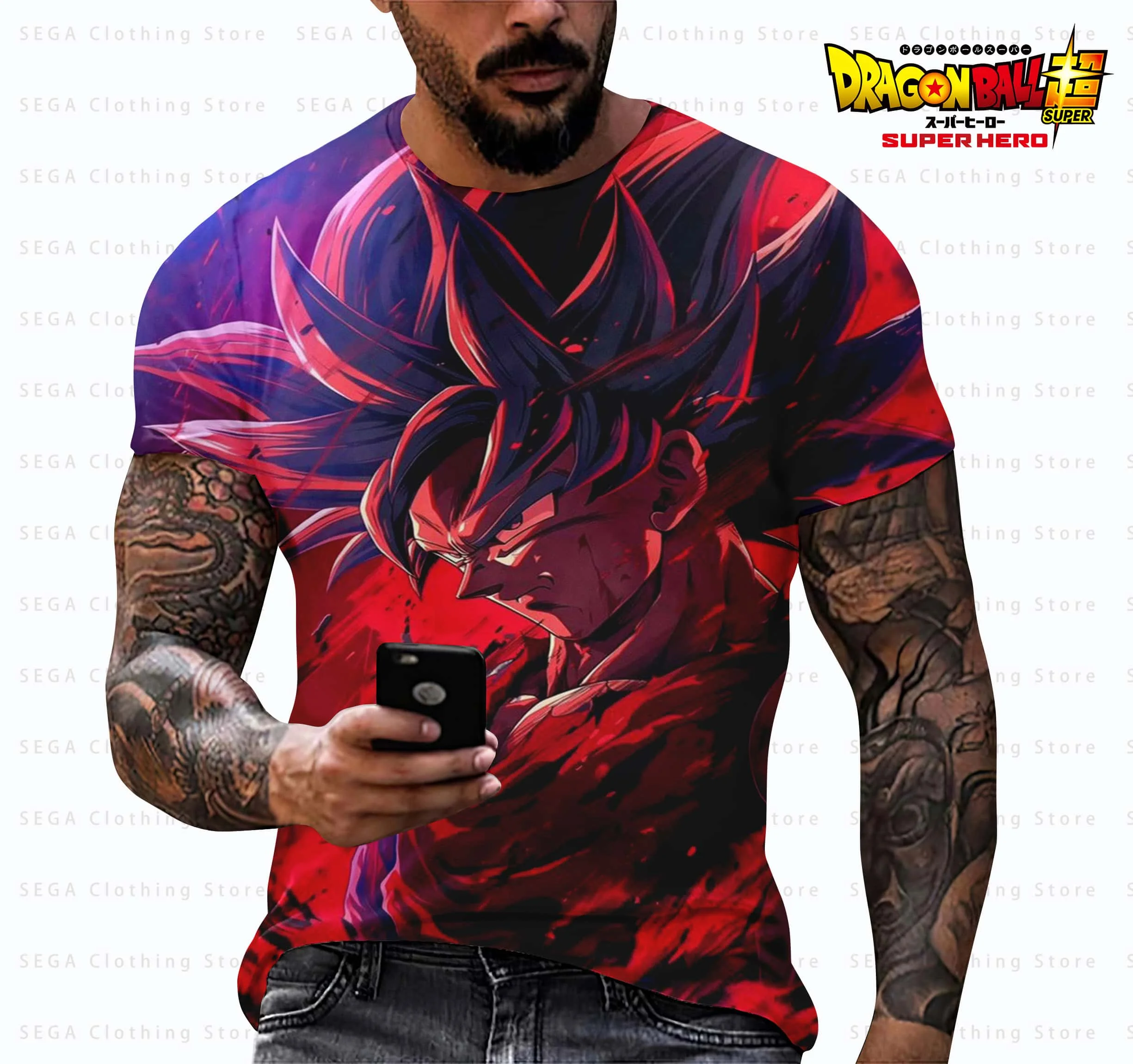 Hot Dragon Ball Z Goku Children's Anime CosPlayi T-shirt Super Saiyan Men's T-shirt Orange Breathable Children's Clothing Gift
Hot Dragon Ball Z Goku Children's Anime CosPlayi T-shirt Super Saiyan Men's T-shirt Orange Breathable Children's Clothing Gift