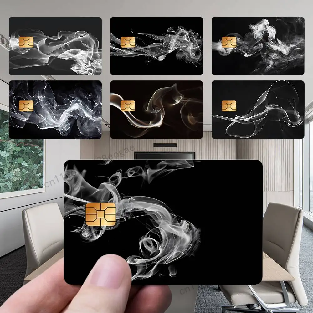Black And White Smoke Art Bank Credit Cards Bus Pass Stickers Cool Decoration Waterproof 4PCS Card Protective Film
Black And White Smoke Art Bank Credit Cards Bus Pass Stickers Cool Decoration Waterproof 4PCS Card Protective Film