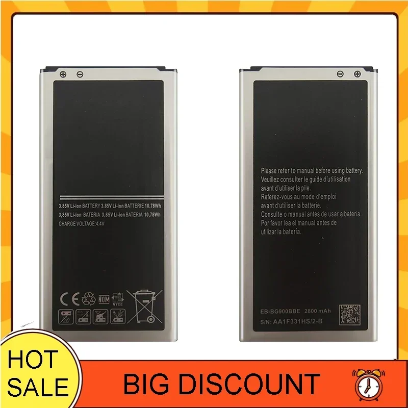 Аккумулятор для телефона Samsung Galaxy S5 Batteria 2800 мАч S 5 EB-BG900BBC EB-BG900BBE SM-G900 G900 G900F G900S
Аккумулятор для телефона Samsung Galaxy S5 Batteria 2800 мАч S 5 EB-BG900BBC EB-BG900BBE SM-G900 G900 G900F G900S