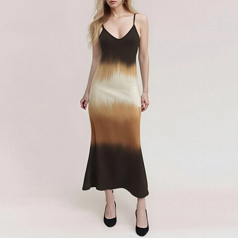 Arazooyi Women'S Dresses All Seasons Fashion Gradient Color Block Sleeveless V-Neck Maxi Mermaid Wrap Vacation Dresses
Arazooyi Women'S Dresses All Seasons Fashion Gradient Color Block Sleeveless V-Neck Maxi Mermaid Wrap Vacation Dresses