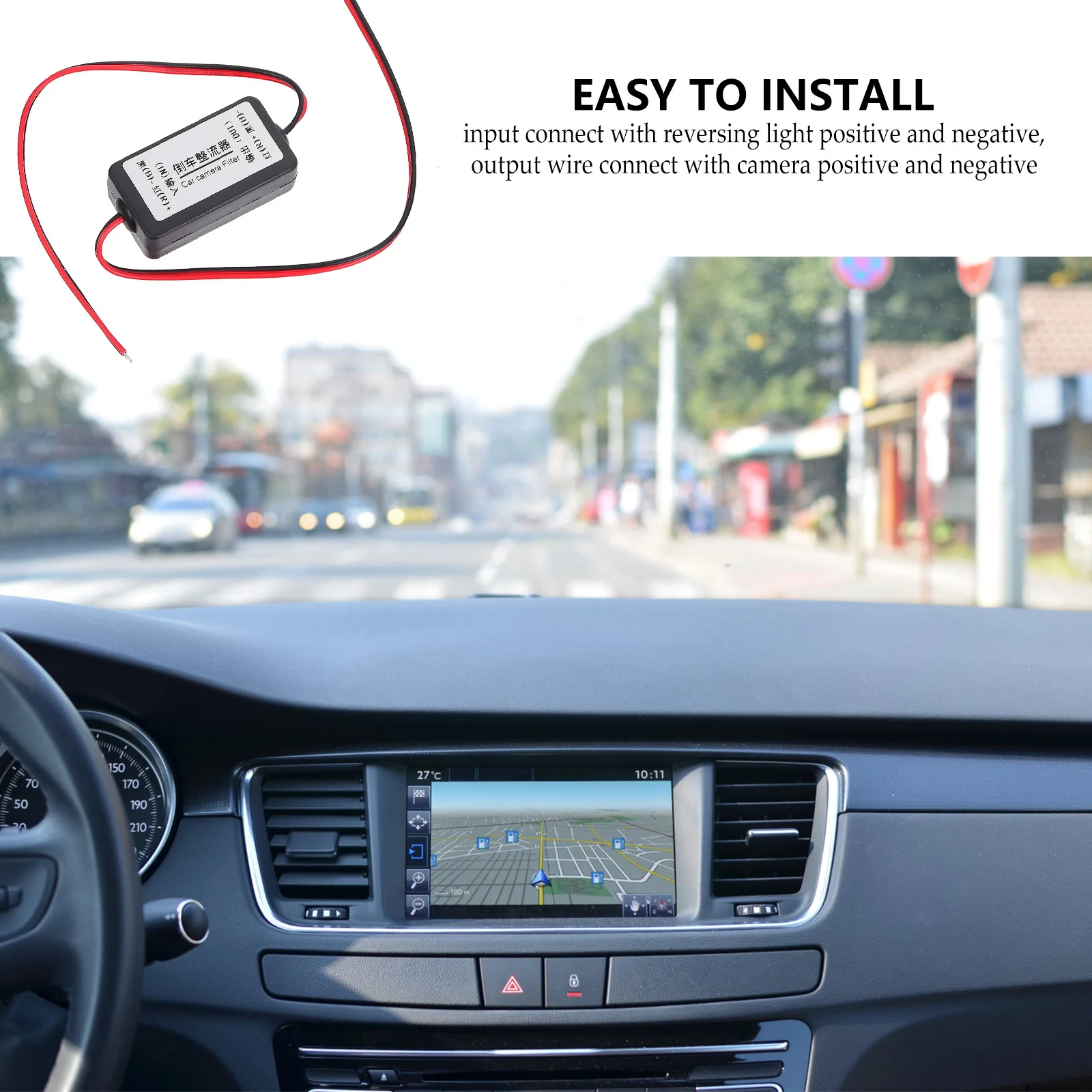 Car Power Relay Capacitor 12V Dc Stabilized Filter Rectifier For Backup Camera Anti-Screen Waving Vehicle Rear
Car Power Relay Capacitor 12V Dc Stabilized Filter Rectifier For Backup Camera Anti-Screen Waving Vehicle Rear