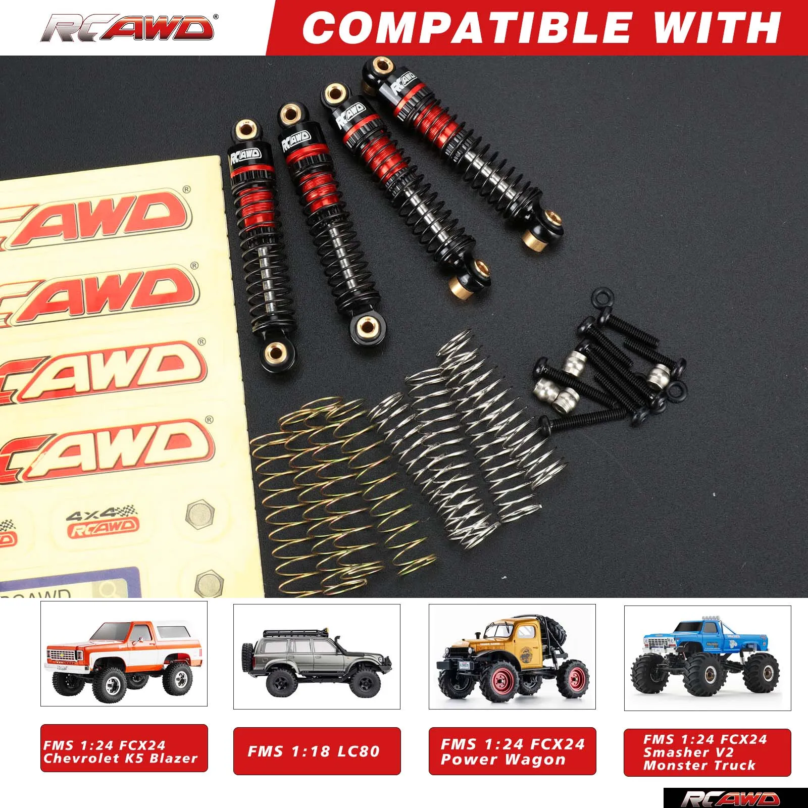 RCAWD 41 мм FCX24 Передний и задний масляный демпферный амортизатор для FMS 1/24 FCX24 POWER WAGON 1/18 FCX18 Амортизаторы Обновления Запчасти
RCAWD 41 мм FCX24 Передний и задний масляный демпферный амортизатор для FMS 1/24 FCX24 POWER WAGON 1/18 FCX18 Амортизаторы Обновления Запчасти