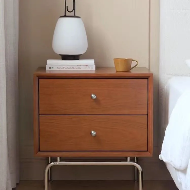 Nordic retro solid wood bedside table simple bedroom modern bedside table medieval locker sofa small apartment storage
Nordic retro solid wood bedside table simple bedroom modern bedside table medieval locker sofa small apartment storage
