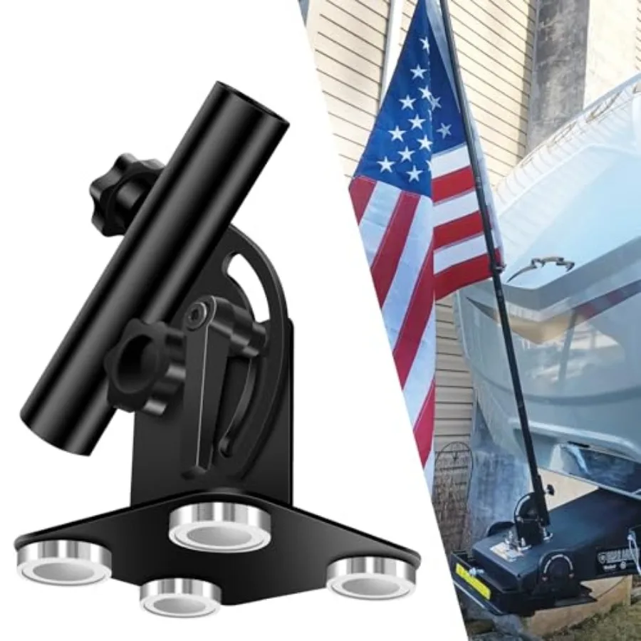 Magnetic Flag Pole Holder for 5th Wheel RV Hitch Trailer Hitch Flag Pole Holder, 90° Adjustable, No Drilling, Heavy-Duty for Ca
Magnetic Flag Pole Holder for 5th Wheel RV Hitch Trailer Hitch Flag Pole Holder, 90° Adjustable, No Drilling, Heavy-Duty for Ca