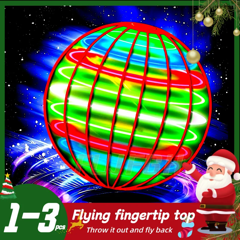 Flying Ball Suspension Color LED Automatic Boomerang Ball Black Tech Magic Ball Flying Toys Halloween Anti-Gravity For Children
Flying Ball Suspension Color LED Automatic Boomerang Ball Black Tech Magic Ball Flying Toys Halloween Anti-Gravity For Children