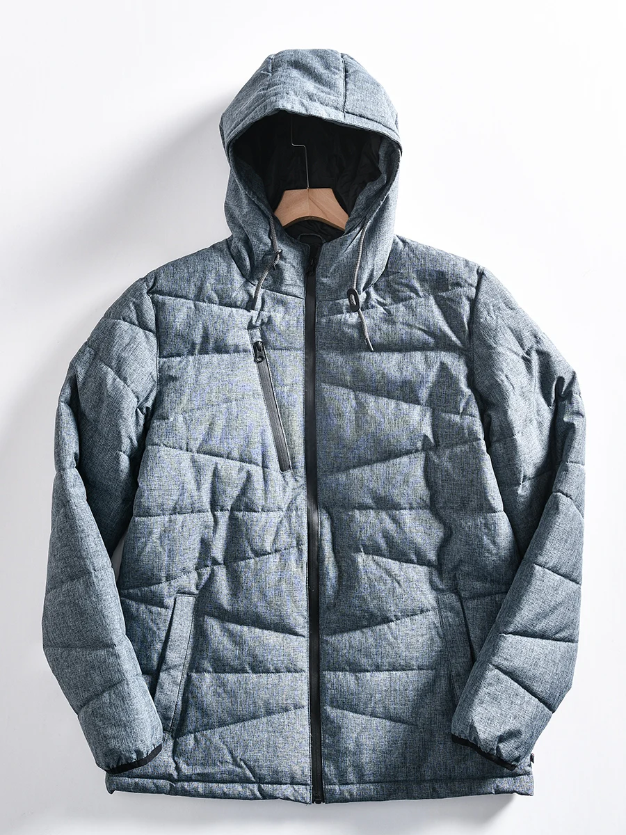 Lightweight Warmth! Baffled Cotton Jacket! Winter Men's Skin-friendly Hooded Cotton Coat Trendy Fashion Polyester Fiber 100%
Lightweight Warmth! Baffled Cotton Jacket! Winter Men's Skin-friendly Hooded Cotton Coat Trendy Fashion Polyester Fiber 100%