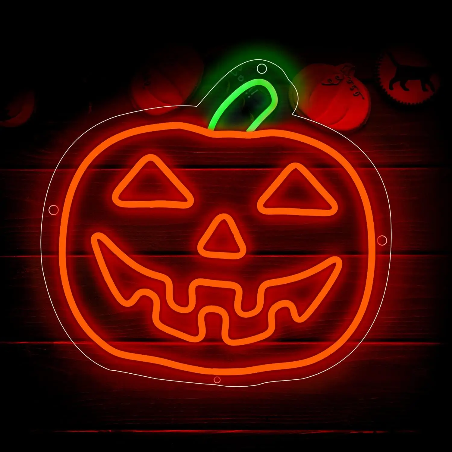 Halloween Pumpkin Neon Signs LED Neon Light Sign Light Up Neon Signs Wall Light Wall Decor, for Bedroom,Kids Room,Living Room
Halloween Pumpkin Neon Signs LED Neon Light Sign Light Up Neon Signs Wall Light Wall Decor, for Bedroom,Kids Room,Living Room