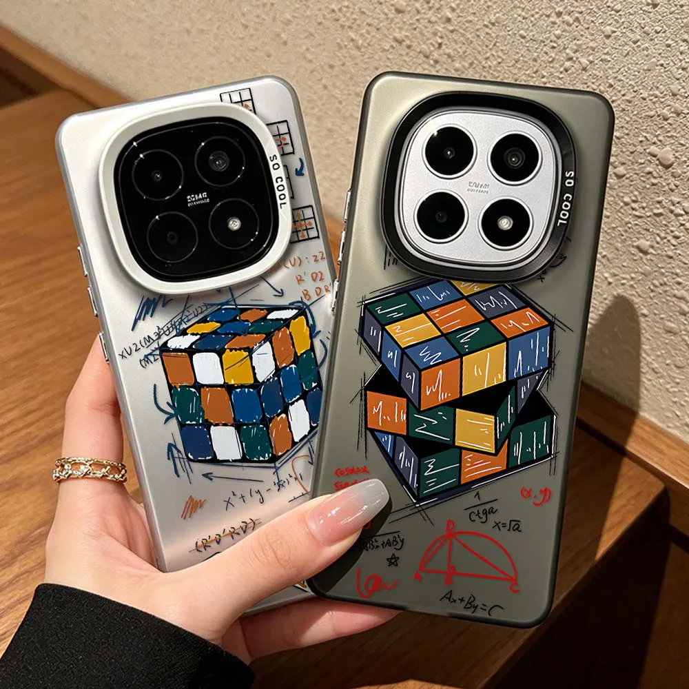 Geometric Cube Math Pattern For Xiaomi Redmi Note 15 14 13 12 11 10 12S 11S Pro Plus Colorful Silver Phone Case Cover
Geometric Cube Math Pattern For Xiaomi Redmi Note 15 14 13 12 11 10 12S 11S Pro Plus Colorful Silver Phone Case Cover