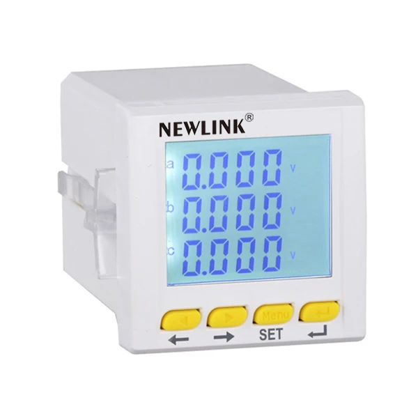 digital 3 phase electric meter AC 3 phase voltmeter for High voltage wholesale three phase panel meter
digital 3 phase electric meter AC 3 phase voltmeter for High voltage wholesale three phase panel meter