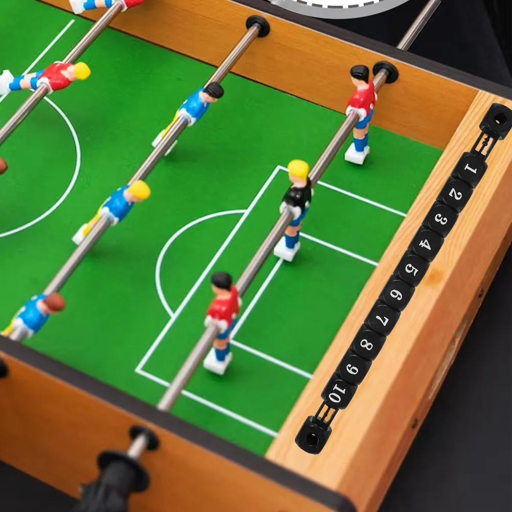 4Pcs Versatile Score Counter for Table Soccer Foosball Billiards Hockey Easy Install Lightweight Educational Game Accessory
4Pcs Versatile Score Counter for Table Soccer Foosball Billiards Hockey Easy Install Lightweight Educational Game Accessory